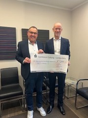 250 Euro Spende – Jürgen Peschel spendet an Hilfe für Nachbarn Coburg e. V.